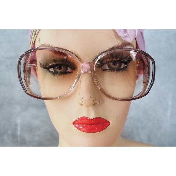 Vintage 1970s Sunglasses USA Made Multi Color Disco Retro Grandma Chic Festival main image 11